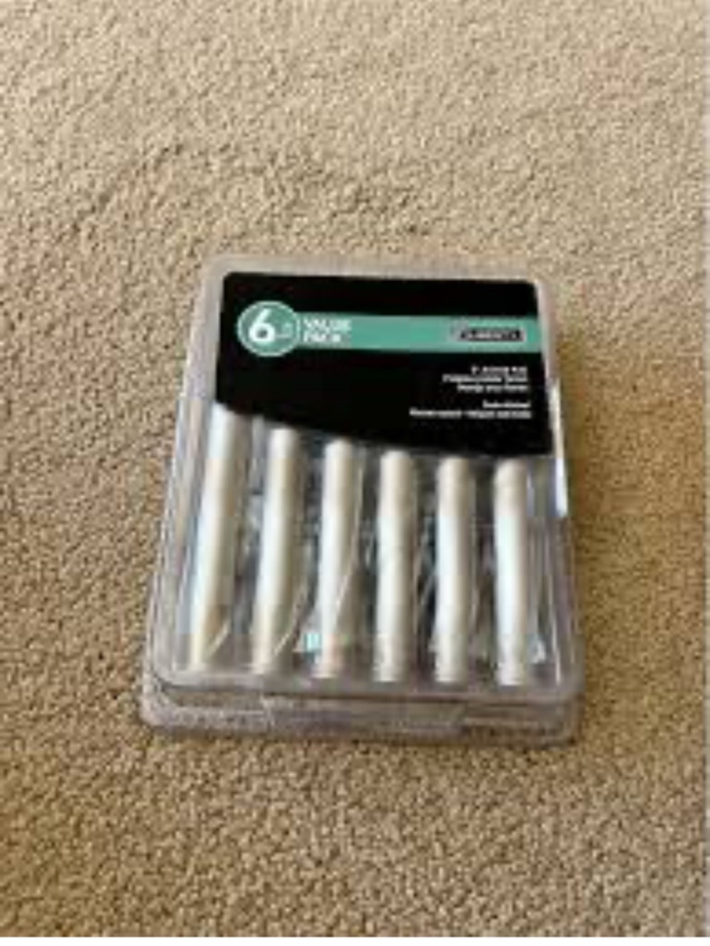 Value Pack 6-Count; Accessories Kit Parts for drawer handles